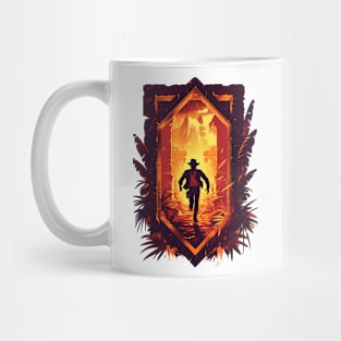 An Adventure Running Through an Ancient Temple - Indy Mug